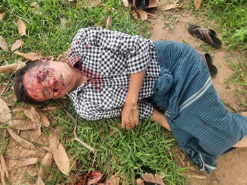 100-hosuehold elder was shot dead in Magway Township of Magway Region.
