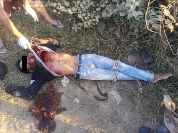 ကချင်ပြည်နယ်၊ မိုးညှင်းမြို့နယ်၌ KIA သောင်းကျန်းသူအဖွဲ့နှင့် PDF အမည်ခံ အကြမ်းဖက်သမားများ ပူးပေါင်းအဖွဲ့က သေနတ်/ဓားများဖြင့် ပစ်ခတ်ထိုးခုတ်သတ်ဖြတ်ခဲ့မှုကြောင့် အပြစ်မဲ့ အရပ်သားပြည်သူ တစ်ဦး သေဆုံးမှု မှတ်တမ်းဓာတ်ပုံ။