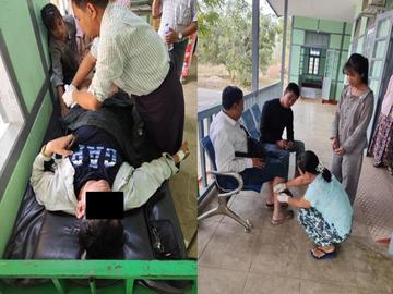 Two government employees injured in an attack by so-called PDF terrorists in Nyaung-U Township of Mandalay Region.