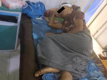 မန္တလေးတိုင်းဒေသကြီး၊ ငါန်းဇွန်မြို့နယ်၌ PDF အမည်ခံ အကြမ်းဖက်သမားများက Drop Bombဖြင့် ပစ်ချတိုက်ခိုက်ခဲ့မှုကြောင့် အမျိုးသား တစ်ဦး ထိခိုက်ဒဏ်ရာရရှိမှု မှတ်တမ်းဓာတ်ပုံ။