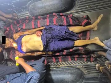 ပဲခူးတိုင်းဒေသကြီး၊ တောင်ငူမြို့နယ်၌ KNU အကြမ်းဖက်အဖွဲ့နှင့် PDF အမည်ခံ အကြမ်းဖက်  သမားများ ပူးပေါင်းအဖွဲ့က ပစ်ခတ်သတ်ဖြတ်ခဲ့မှုကြောင့် ကျေးရွာအုပ်စု အုပ်ချုပ်ရေးမှူး  တစ်ဦး သေဆုံးမှု မှတ်တမ်းဓာတ်ပုံ။