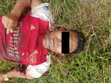 An innocent civilian abducted and shot dead by a combined group of KIA insurgents and so-called PDF terrorists in Mohnyin Township of Kachin State.